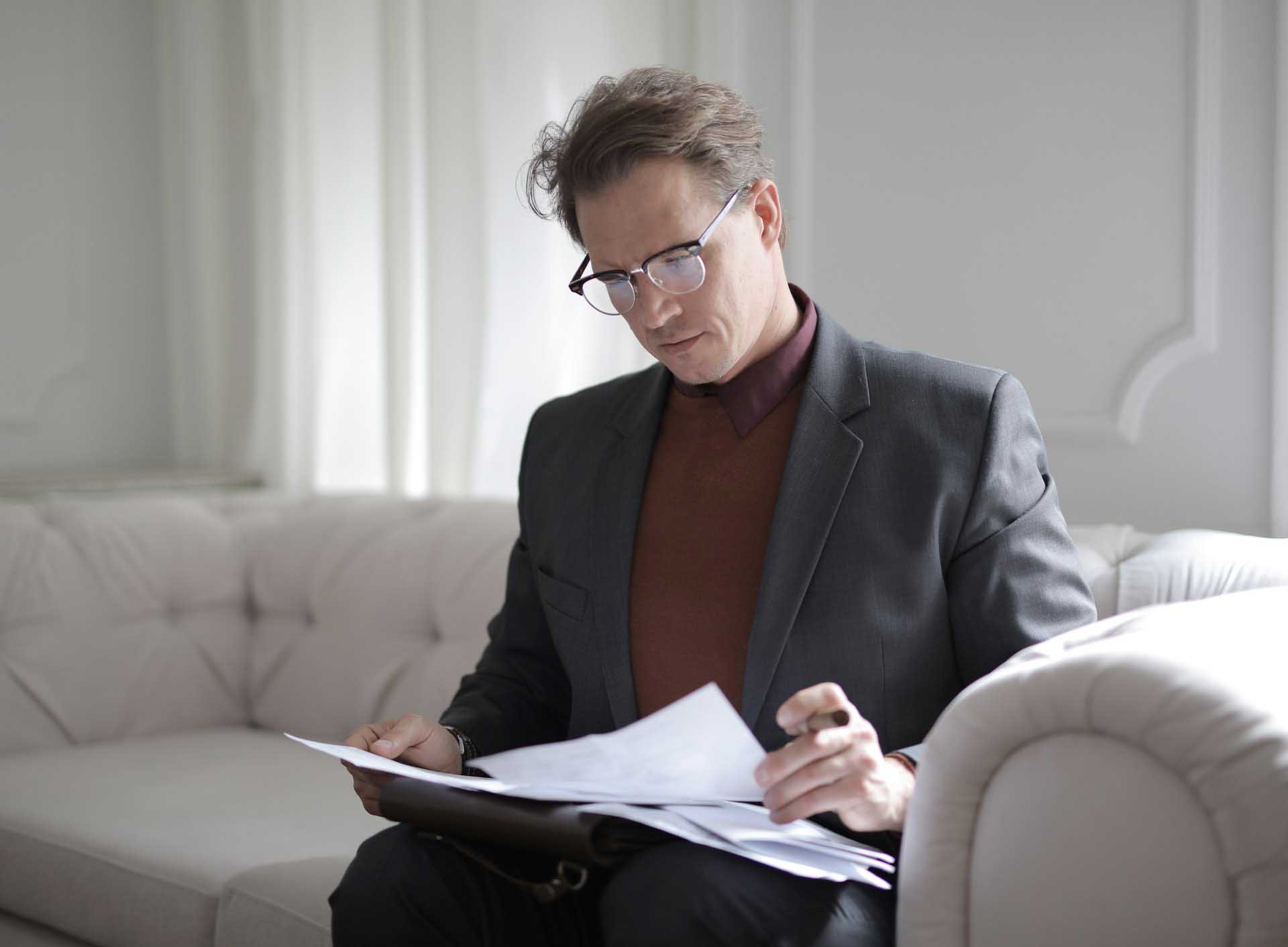 Entrepreneur planning a new business in France